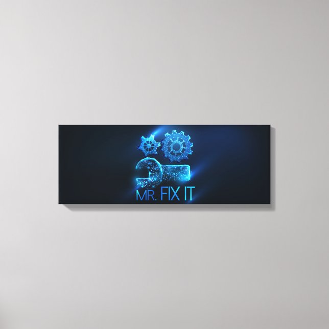 Mantener o diseñar su propia impresión de lienzo (Anverso)