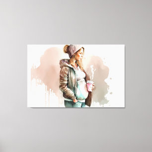 Mantener o diseñar su propia impresión de lienzo