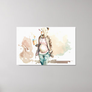 Mantener o diseñar su propia impresión de lienzo