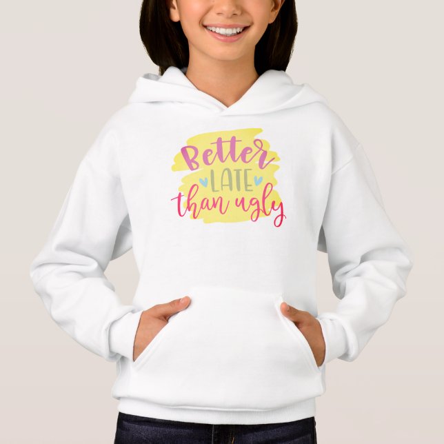Mantener o diseñar su propio Chica Pullover Hoodie (Anverso)