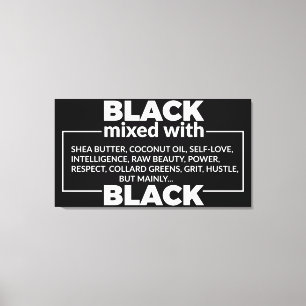 Mantener o diseñar su propio - Lienzo (brillante)