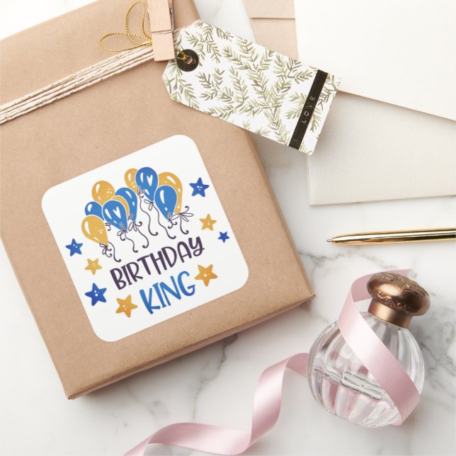 Mantener o diseñar su propio pegatina cuadrado de  (Regalar)