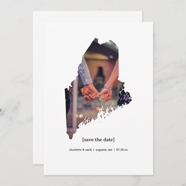 Mantener tarjeta de foto de fecha (Anverso / Reverso)