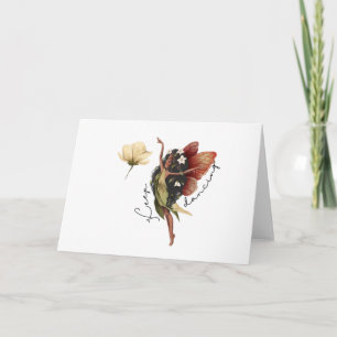 Mantener tarjetas de felicitación de baile