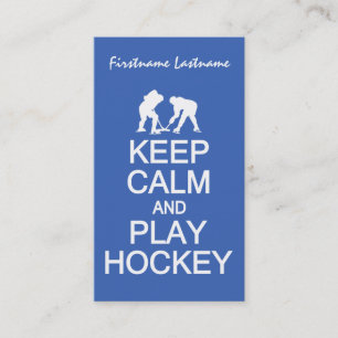 Mantener tarjetas de personalizado de hockey Clam
