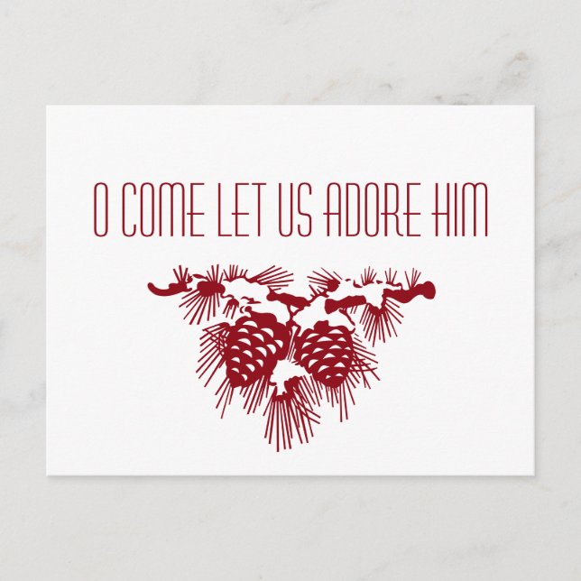 Mantenga a Cristo navidad en cristianos (Anverso)