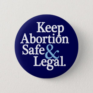 Mantenga el aborto botón seguro y legal