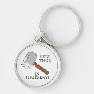 ¡Mantenga el Thor Thorsday! Llavero