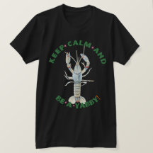 MANTENGA LA CALMA Y SEA UN YABBY" Camiseta masculi