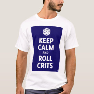 Mantenga la camiseta tranquila y del rollo de