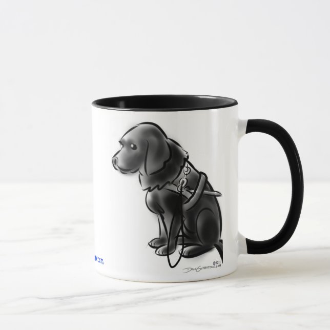 Mantenga la taza 2 del perro (Derecha)