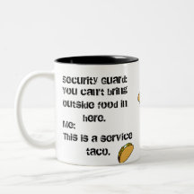 Mantenga la taza de café del Taco