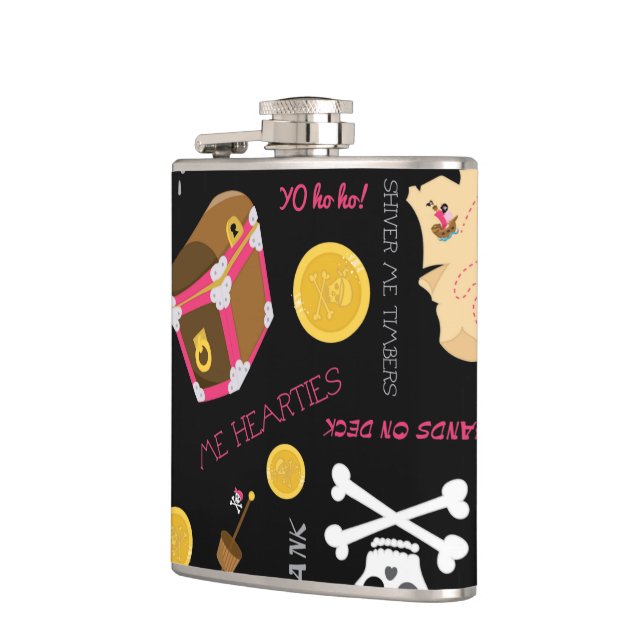 Mantenga o cree su propia petaca de Flask, 6 oz. (Izquierda)