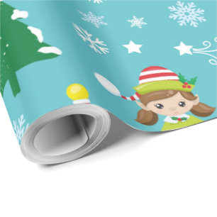 Mantenga o cree su propio papel de regalo brillant