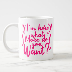 Mantenga o diseñe su propia taza de café gigante