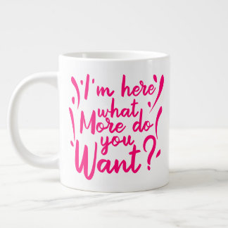 Mantenga o diseñe su propia taza de café gigante