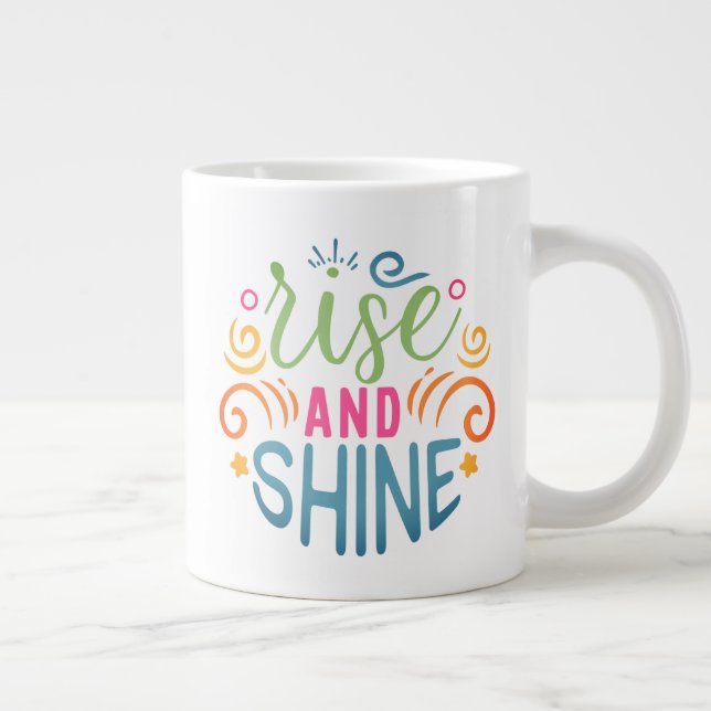 Mantenga o diseñe su propia taza de café gigante (Derecha)