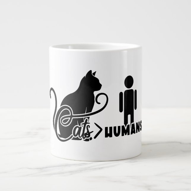 Mantenga o diseñe su propia taza de café gigante (Frente)