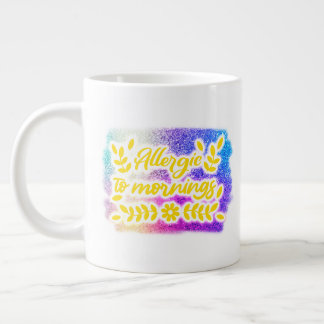 Mantenga o diseñe su propia taza de café gigante
