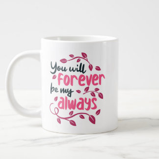 Mantenga o diseñe su propia taza de café gigante