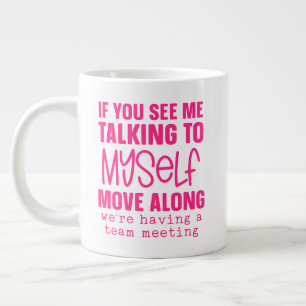 Mantenga o diseñe su propia taza de café gigante