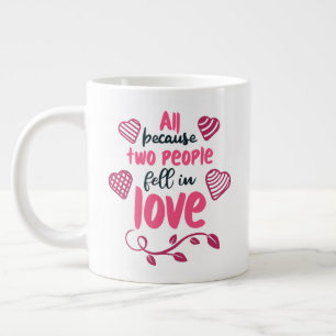 Mantenga o diseñe su propia taza de café gigante