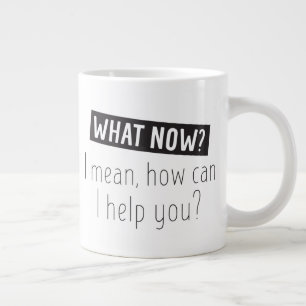 Mantenga o diseñe su propia taza de café gigante