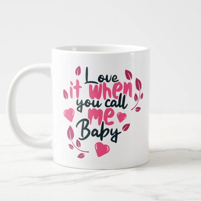 Mantenga o diseñe su propia taza de café gigante (Izquierda)