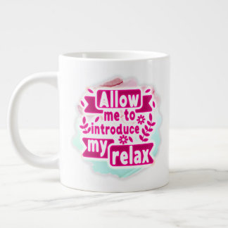 Mantenga o diseñe su propia taza de café gigante