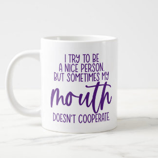 Mantenga o diseñe su propia taza de café gigante