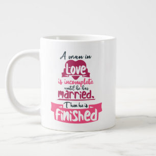 Mantenga o diseñe su propia taza de café gigante