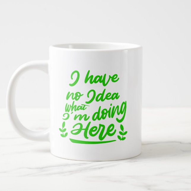 Mantenga o diseñe su propia taza de café gigante (Izquierda)