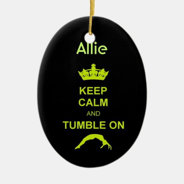 Mantenga ornamento tranquilo y de la caída del (Frente)