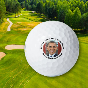 Mantenga su bola de golf Obama