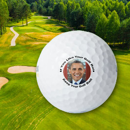 Mantenga su bola de golf Obama