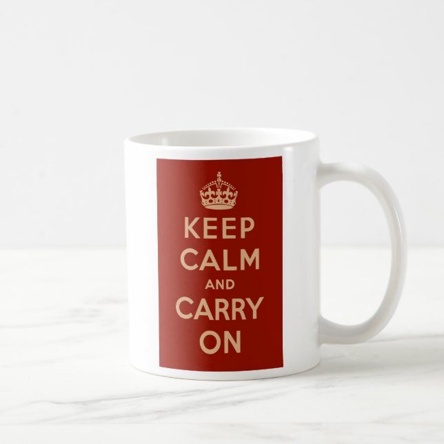 Mantenga tranquilo y continúe la taza (Derecha)