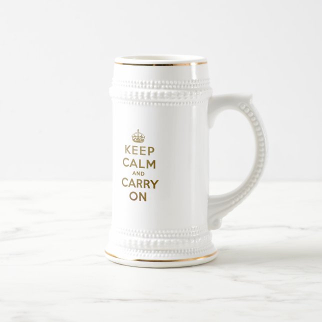 Mantenga tranquilo y continúe la taza (Derecha)