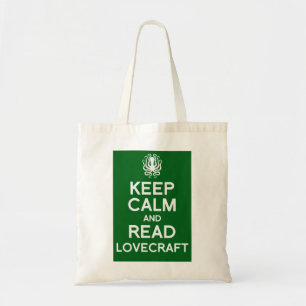 Mantenga tranquilo y lea la bolsa de libros de