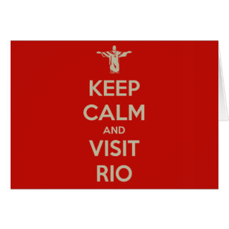 Mantenga tranquilo y visita Río