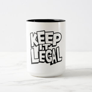 Manténgalo legal Copa de Café Novedad Drinkware