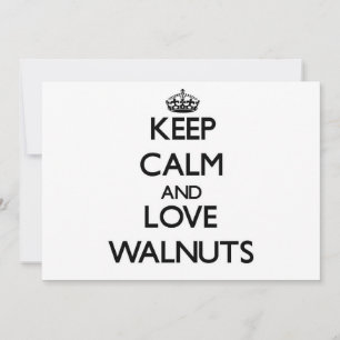 Mantengan la calma y amen a las nueces