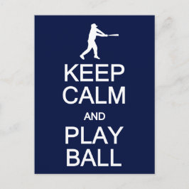 Mantengan la postal Calm & Play Ball, personalizar