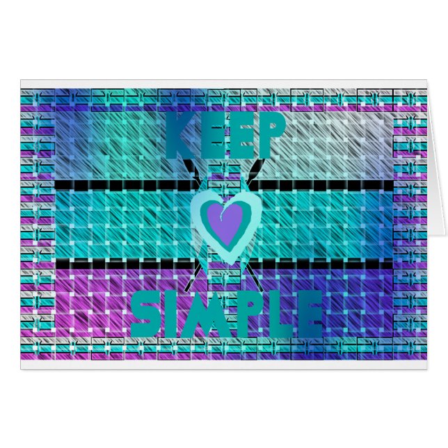 Manténganlo simple (Anverso (Horizontal))