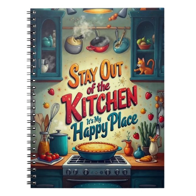 Manténgase fuera del cuaderno de cocina (Frente)