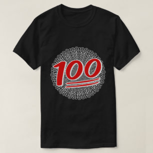 Manteniéndolo 100 todo el día camiseta