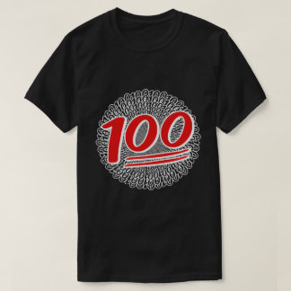Manteniéndolo 100 todo el día camiseta