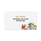 Mantenimiento, construcción, tarjeta de presentaci