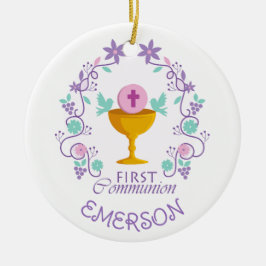 ¡Mantenme! Ornamento del primer personalizado de l