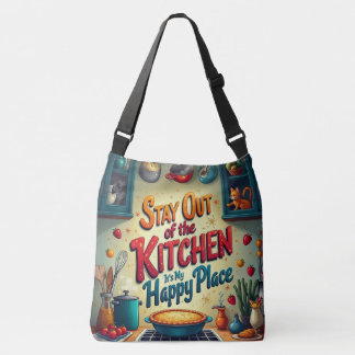 Mantente fuera de la cocina - Bolsa de doble cara