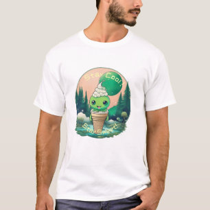 Mantente Guay, mantente dulce - Camiseta con crema